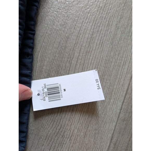 Old Navy Mens Black Jogger Sweatpants Size M With Elastic Waist & Drawstring NWT - Picture 4 of 4